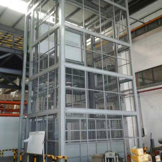 三门峡导轨式升降平台货梯